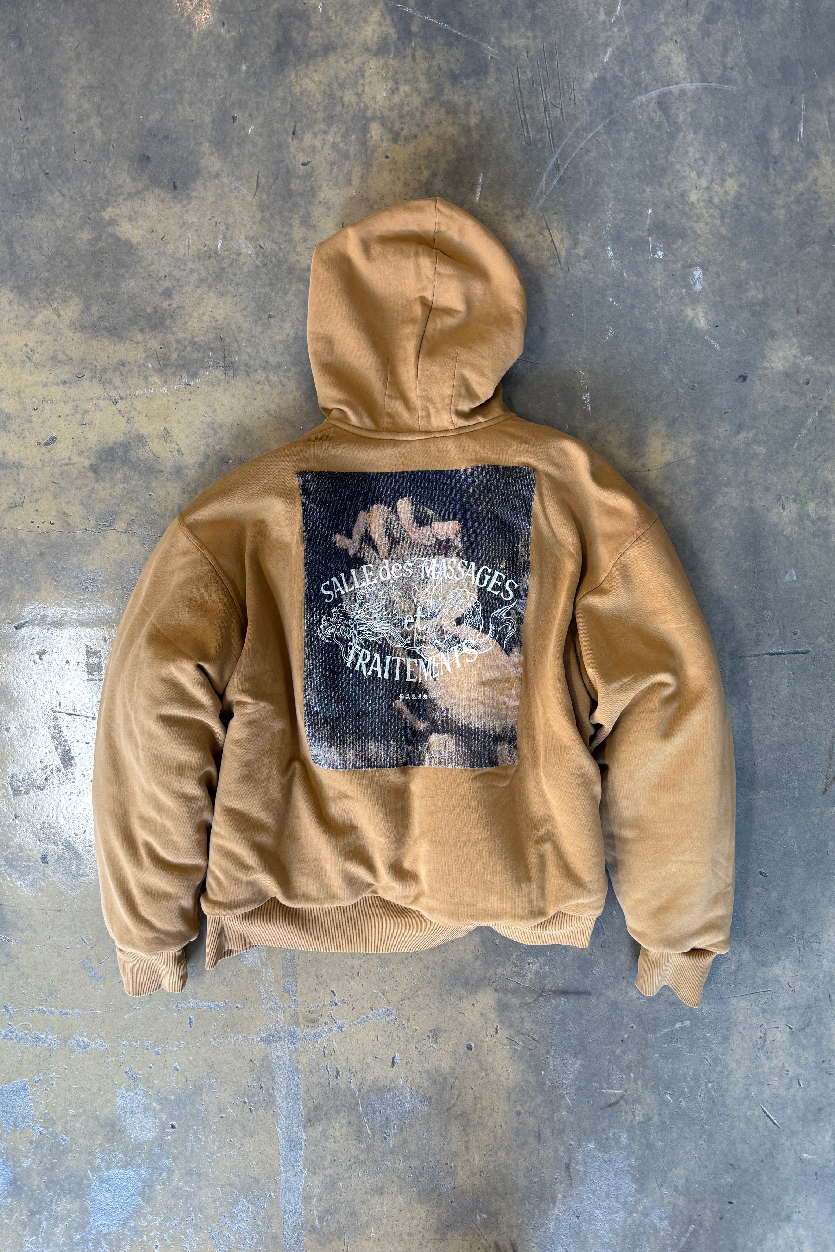 MA1 HOODED BOMBER GREEN GOLD