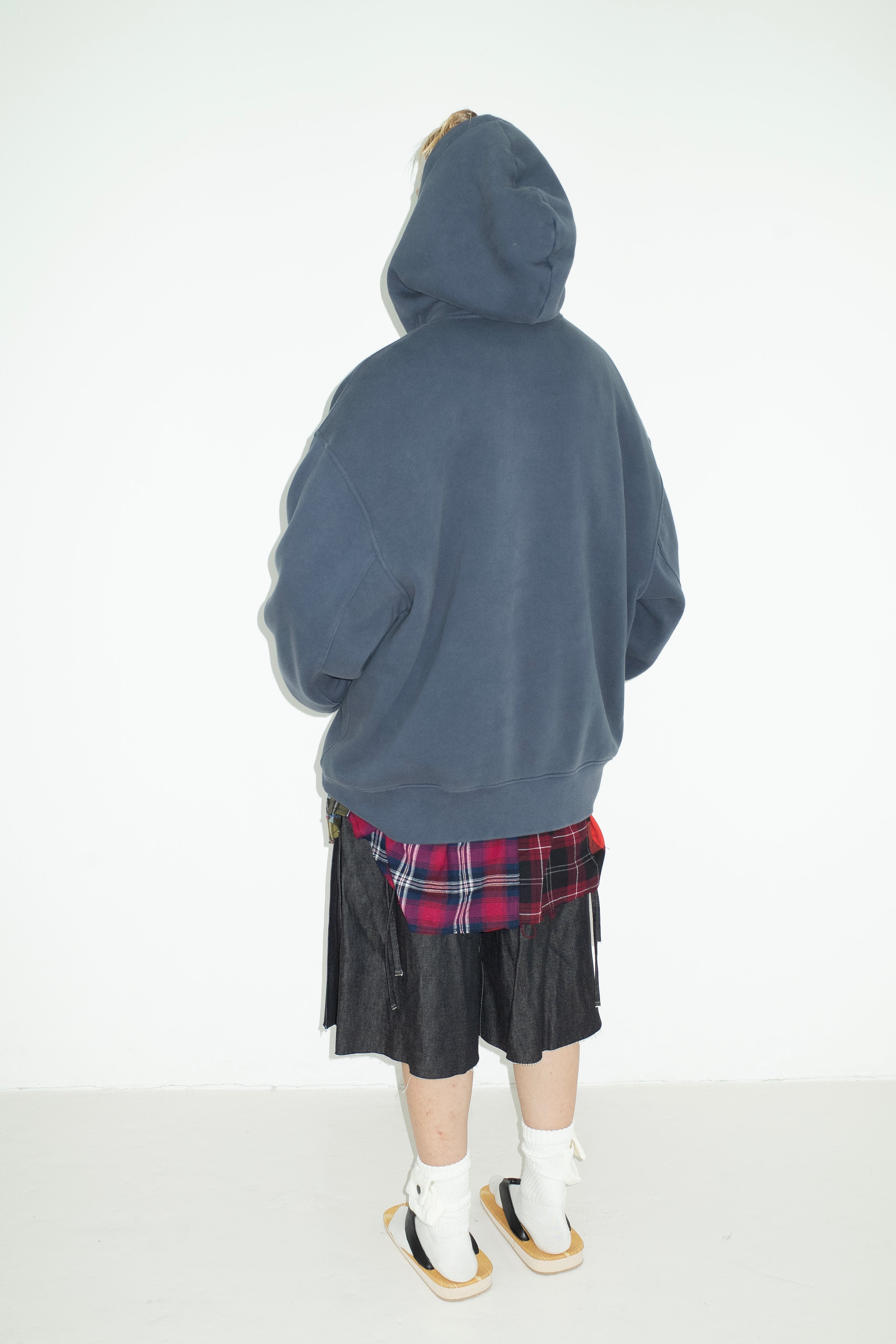 HOODIE NAVY BLUE  ATELIER