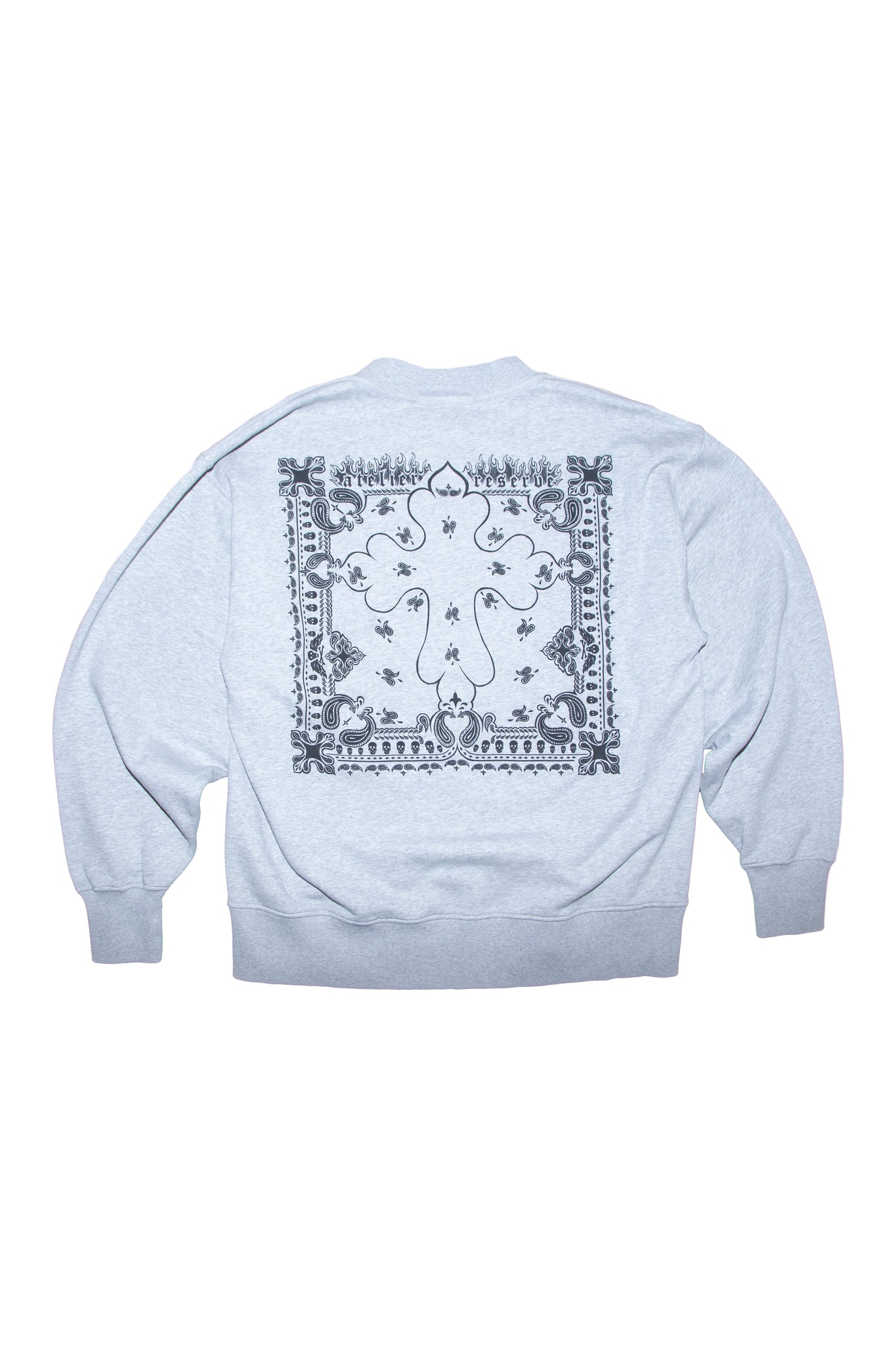 Box Sweater Bandana Grey